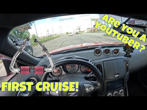 370Z Stillen Intakes First Drive POV – My 370z is breaking necks!