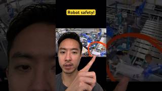 Robot safety! 😧 #computervision #robotics