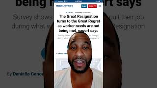 Great Resignation Leads to Great Regret #greatresignation