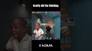 Gravity did the finishing | Valorant #valorant #clutchorkick #valorantclips