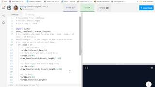 (more) complicated recursive tree