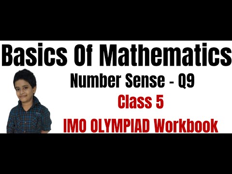 Basics of Mathematics - Number Sense- Q9 , Grade 5