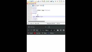 small tag html