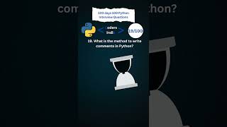 Day 19 #pythoninterview #pythoninterviewquestions #python #pythoncourseinhindi #codersindia #python