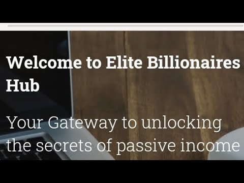 Elite Billionaires Hub Your Gateway To Financial Freedom