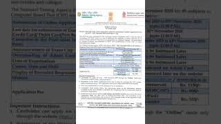 UGC-NET application form out#ugcnet2025