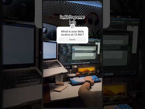 Daily Routine in Midnight #programminglife #askquestions #dailylife #dailyroutine #minivlog