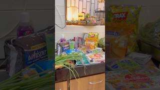 Whats in my blink it weekely ration🛍️ #shorts #youtubeshorts #shortsvideo #blinkit #groceryshopping