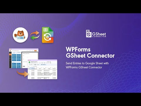 Introducing WPForms Google Sheet Connector for Contact Forms WPForms (Lite/PRO) - by GSheetConnector
