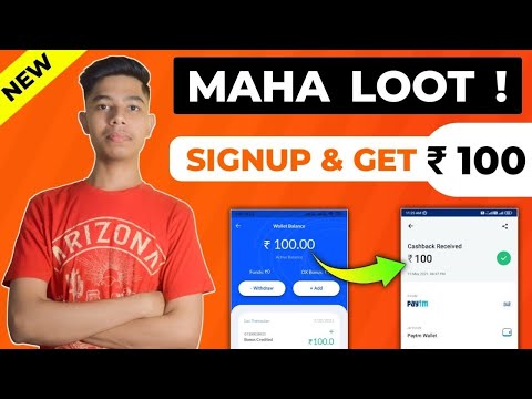 Free ₹100 Paytm Cash | New Earning App Today | Online Earning App | Earn Money Online | Tek Harsh