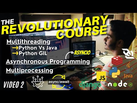 🔴 Multithreading in Python and Java | Python GIL | Multiprocessing | Asynchronous Programming