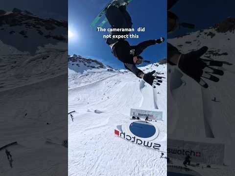 Surprised the cameraman !! #skiing #birkruud #ski