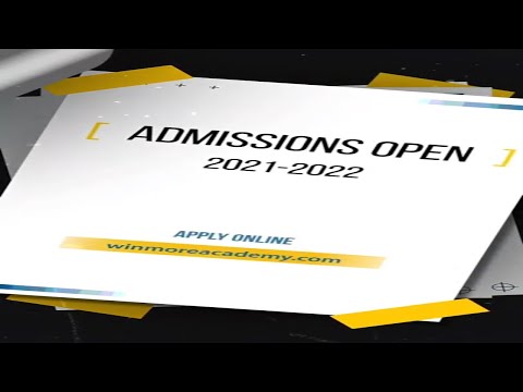 Winmore Academy - Admissions open for 2021 - 2022