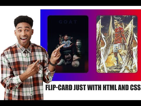 How to make Flip-Card with HTML and CSS