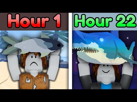Can I Catch EVERY FISH In Roblox Fisch in 24 HOURS? (From scratch)
