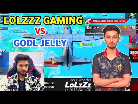 Godl LolzZz VS Godl Jelly 😨 Bgmi 🫡Un expected 🤣 Movement 🥺 #jonathangaming #lolzzzgaming #bgmi