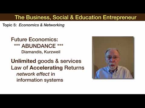 5. Economics and Networking for Entrepreneurs