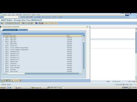 Basic Module pool Programming in SAP ABAP for Beginners.