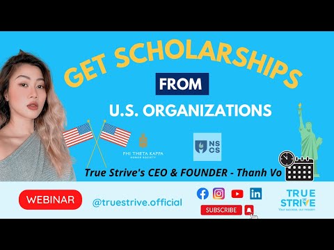 Scholarship training & U.S. educational system info
