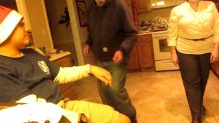 Freddy does a dance for Youtube