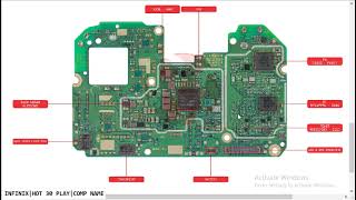 INFINIX HOT 30 PLAY X6835B Comp Name Or Ic Nambar Info Idinty Hardware Solution #borneoschematic #gs