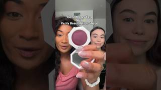 New @fentybeauty blush shade in brown & fair skin ✨color theory✨ @jazlmao