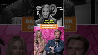 Which will you see first? 😂🍿 #Barbenheimer takes over the Zoe Ball Breakfast Show this week