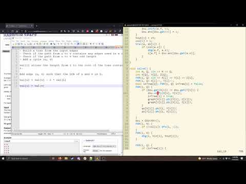 Educational Codeforces Round #112 - A Shorter Solution to Problem F