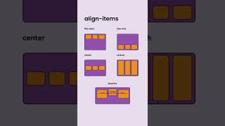 CSS align-items short video