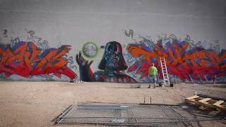 Mural Art at Archetype Distillery - Star Wars Day