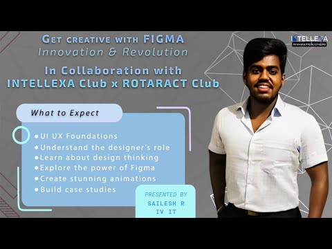 Mastering Figma: UI UX Foundations & Design Thinking Workshop | INTELLEXA x ROTARACT Club