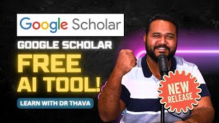 Google Scholar FREE AI TOOL - Literature Review Reliable Assistant