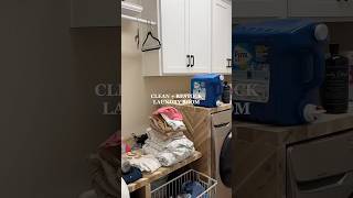CLEAN + RESTOCK MY LAUNDRY ROOM #restockandrefill #laundryroomorganization #cleanwithme