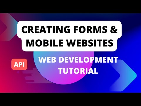 Forms & Responsive Media Queries | HTML + CSS | API EDUCATION
