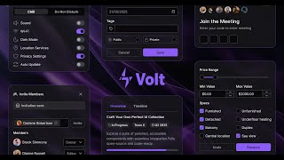 Introducing Volt UI Component Library