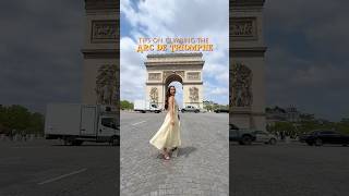 Tips on climbing the Arc de Triomphe #paristravel #arcdetriomphe #paris