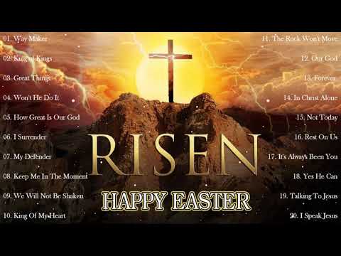 TOp 100 Best of Easter Worship Songs 🙏 Popular Christian Gospel Songs 🙏 HE IS RISEN
