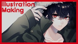 【Speed Painting】イラストメイキング-CLIP STUDIO-【Illustration Making】