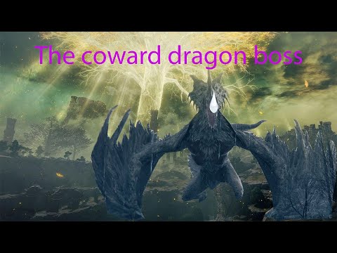 Beating a dragon but that coward keeps fleeing away