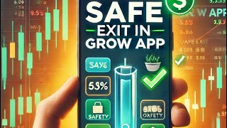 “🚀 How to Set a Safe Exit in Options Trading on Groww App 💼”