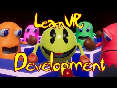 PacMan VR 2022 Your Own Retro Metaverse |  Blender to Unity Tutorial #gamedev