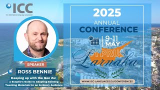 2025 ICC-Languages Conference: Contributing Presenter - Ross Bennie (Switzerland)
