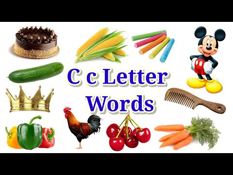 Learn English | C letter & pictures @funnlearnpreschool6016
