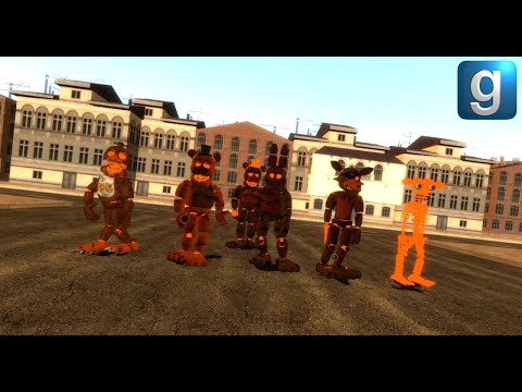 Gmod FNAF | Making Unwithered Jack O's!!