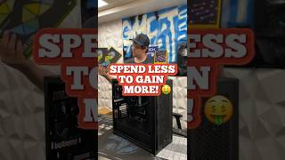 Spend LESS to gain MORE! 🤑 #pcbuild #techvideo #pcgaming #gaming #pc