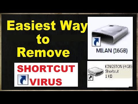 How to Remove Shortcut Virus from Pen-Drive / SD-Card using Command