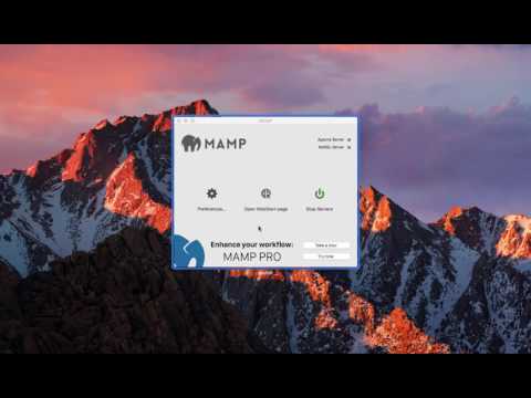 how to install mamp on mac os x