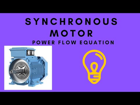 #07 Power Flow Equation of Synchronous Motor