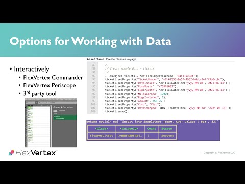 Data Operations - Interaction Options