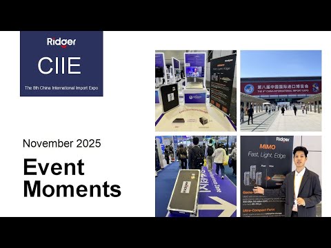 Ridger at CIIE 2025 | Asian Debut of the World’s First AI-Native Storage System